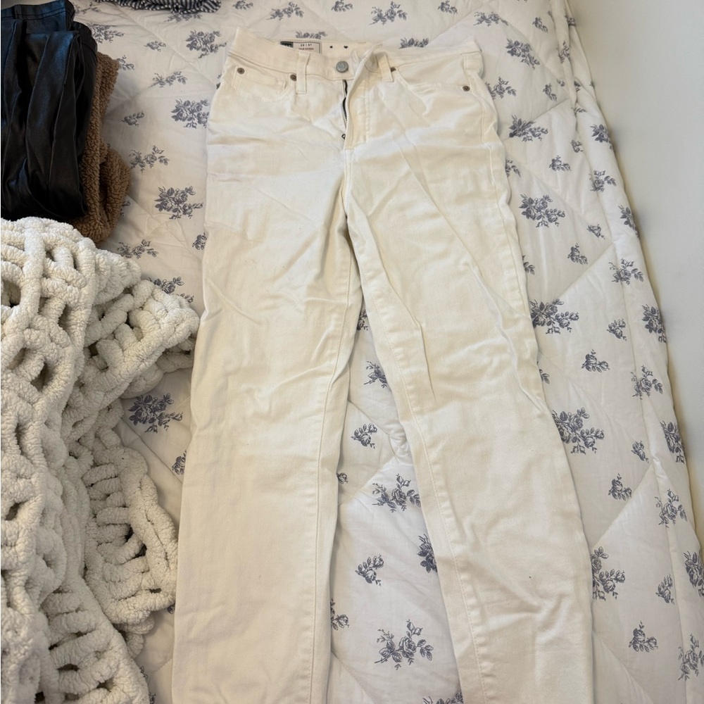 Women's Cream Jeans